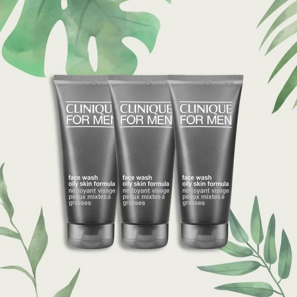3 Clinique for Men Face wash oily skin formula, 1.7 oz/ 50 ml